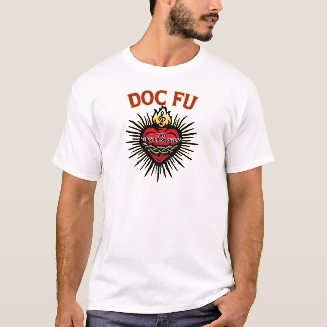 Doc Fu Heart T T-Shirt (Front)