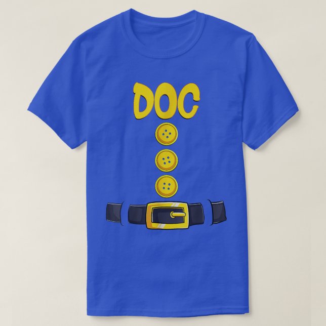 Doc Halloween Dwarf Costume Colour Matching  T-Shirt (Design Front)