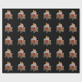 Doc Snow White Mining Cart Diamond Art Wrapping Paper