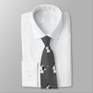 DOC -THOR GRAY NECK TIE