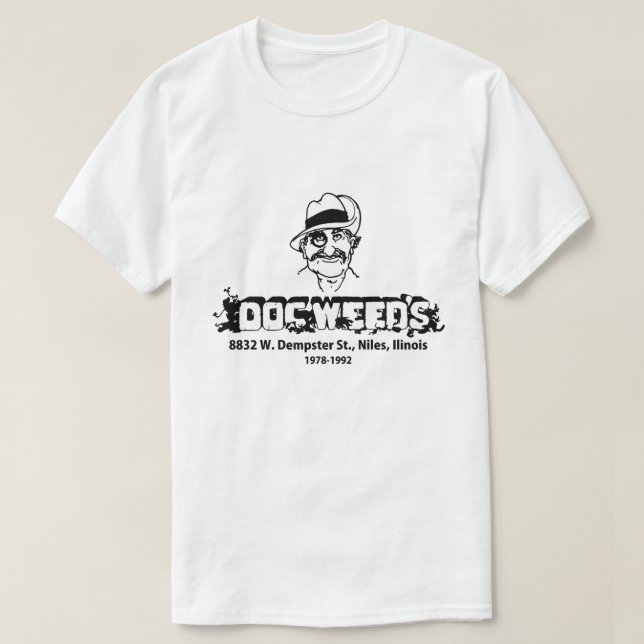 Doc Weed's Restaurant, Niles, IL T-Shirt (Design Front)