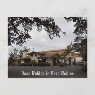 Doce Robles During Harvest Season Postcard
