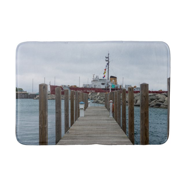 Dock and Icebreaker Museum Bath Mat (Front)