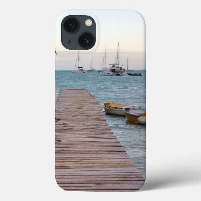 Dock and lobster pots Case-Mate iPhone case (Back)