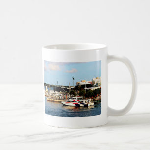 Dock at King's Wharf Bermuda Coffee Mug