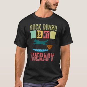 Dock Diving Dog Jumping Pool Board Training Lake 1 T-Shirt