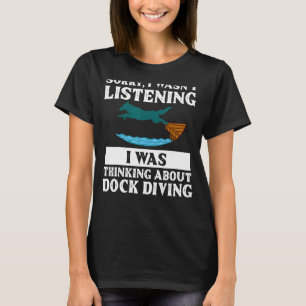 Dock Diving Dog Jumping Pool Board Training Lake 3 T-Shirt