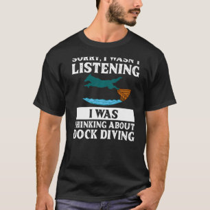 Dock Diving Dog Jumping Pool Board Training Lake T-Shirt