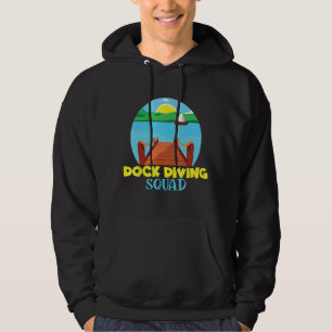 Dock Diving Squad Dog Owner Dog Training Dock Jump Hoodie
