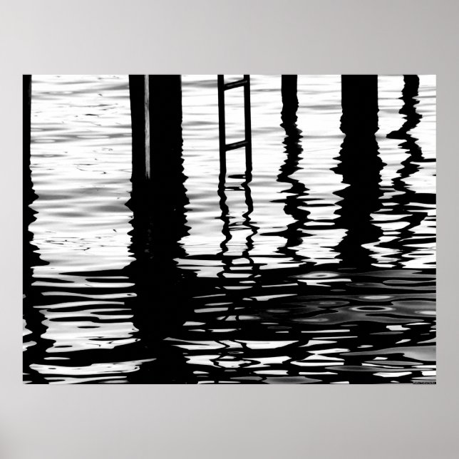 "Dock Grey" JTG Art Poster (Front)