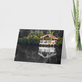 Dock Reflections Card