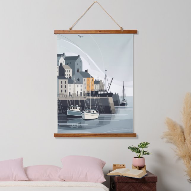 Dock Side Hanging Tapestry (Bedroom)