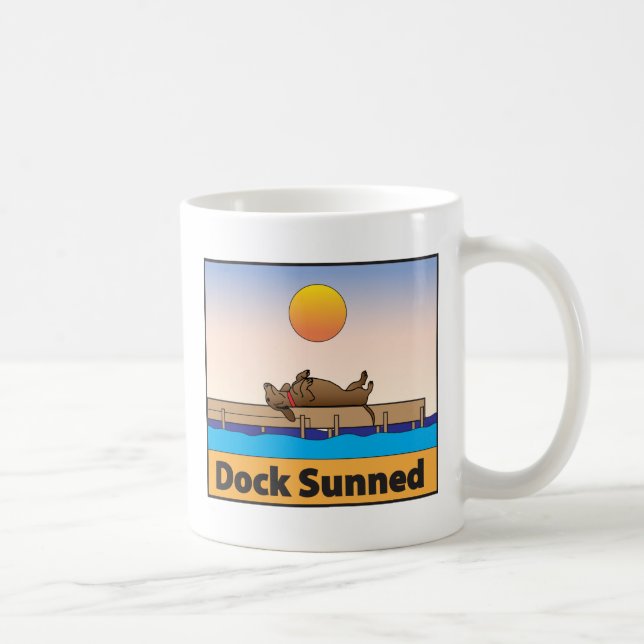 Dock Sunned Coffee Mug (Right)