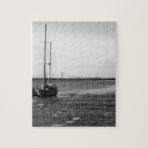 Docked at Jekyll Jigsaw Puzzle