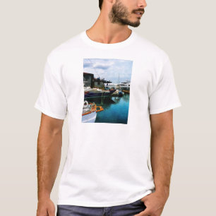 Docked Boats in Newport RI T-Shirt