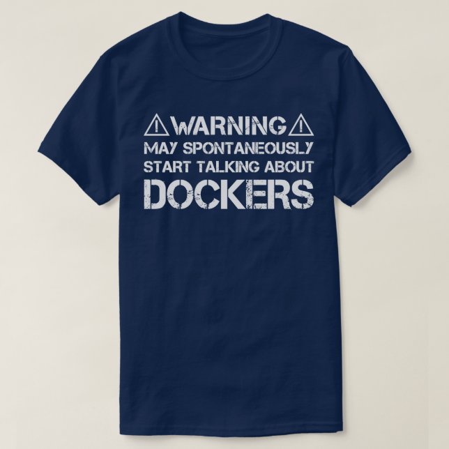 Docker 1 T-Shirt (Design Front)