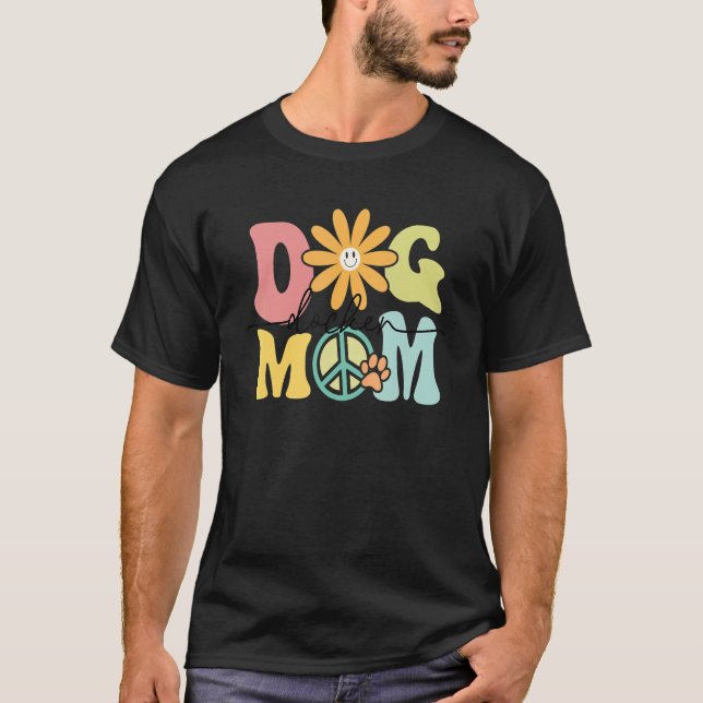 Docker Groovy Dog Mum Women Pet T-Shirt (Front)