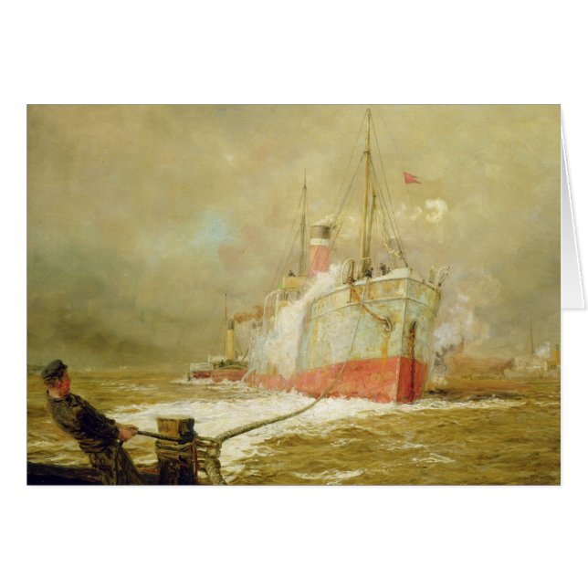 Docking a Cargo Ship (Front Horizontal)