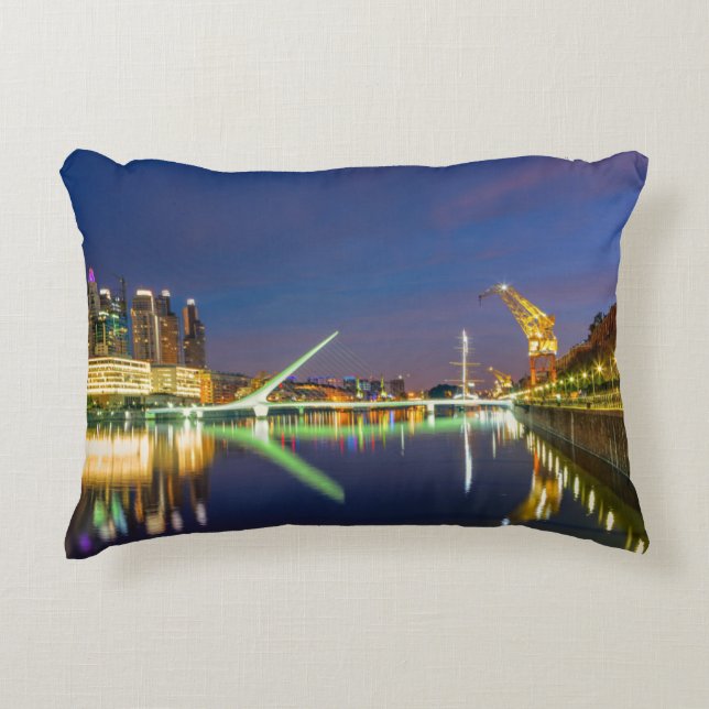 Docklands Bsas Decorative Cushion (Front)