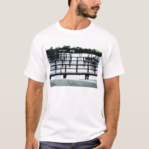 Docks On The River 7580 T-Shirt