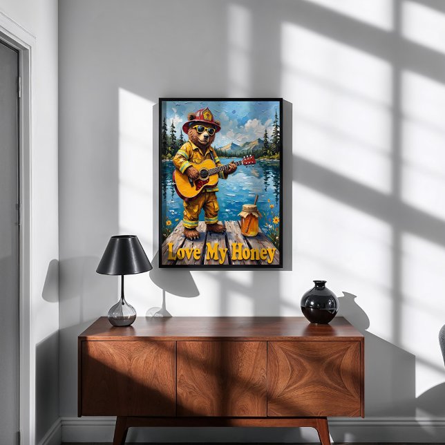 Dockside Dulcet Bear Poster (Creator Uploaded)