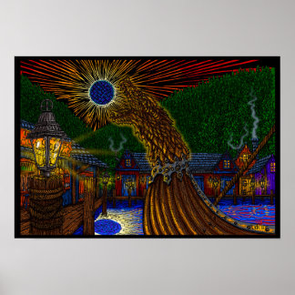 Dockside Eclipse- Poster