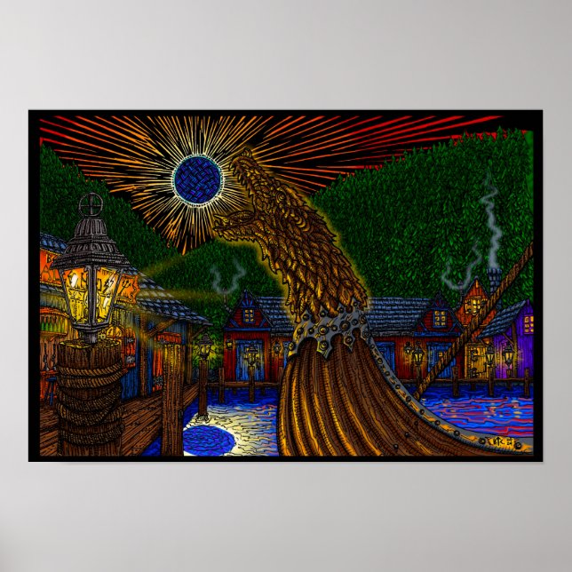 Dockside Eclipse- Poster (Front)