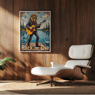 Dockside Shred: Lion's Blues Poster
