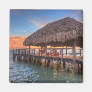 Dockside Sunrise Magnet