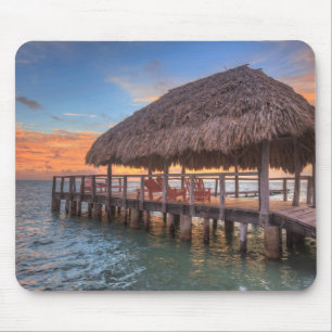 Dockside Sunrise Mouse Pad