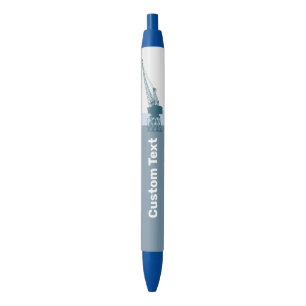 Dockyard Crane Blue Ink Pen