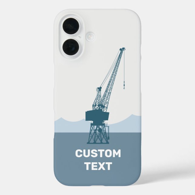 Dockyard Crane Case-Mate iPhone Case (Back)