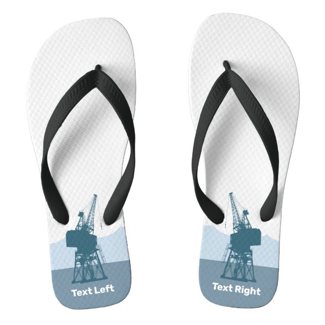 Dockyard Crane Thongs (Footbed)