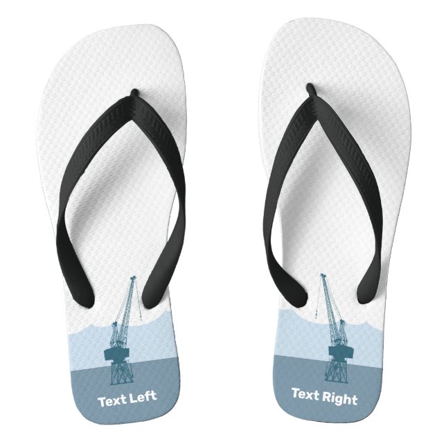 Dockyard Crane Thongs (Footbed)