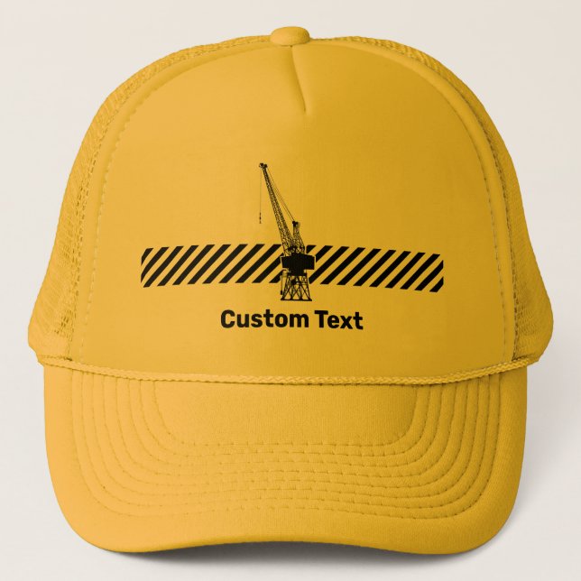 Dockyard Crane Trucker Hat (Front)