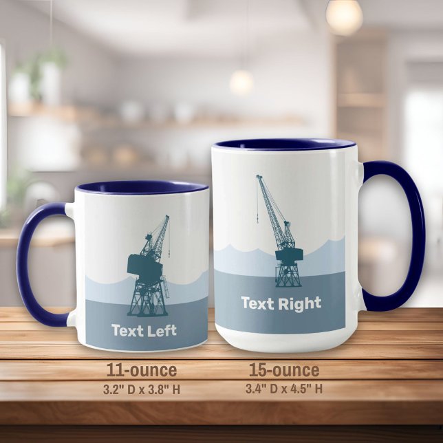 Dockyard Cranes Mug (Creator Uploaded)