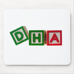 Docosahexaenoic acid mouse pad