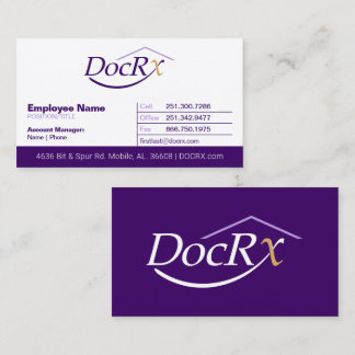 DocRx Business Card Template