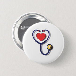 Doctor 6 cm round badge