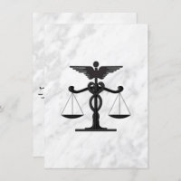 Doctor and Lawyer Wedding Invitation