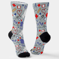 Doctor and Nurse Scrubs Patterned