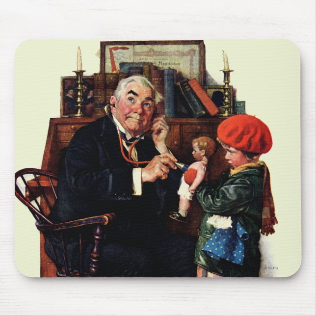 Doctor and the Doll Mouse Pad (Front)