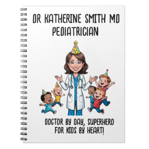 DOCTOR antistress pediatrician medical Notebook