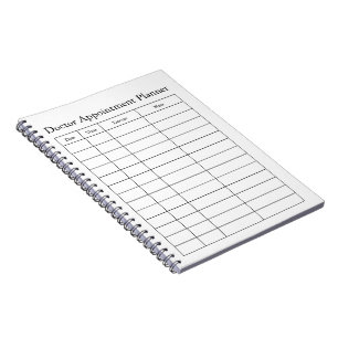 Doctor Appointment Planner Notebook