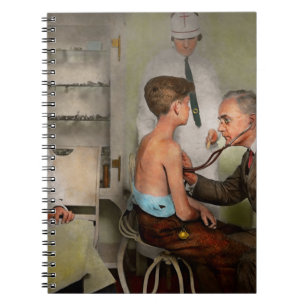 Doctor - At the pediatricians office 1925 Notebook