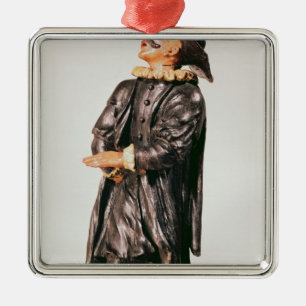 Doctor Balanzone, from the Seraphin Theatre Metal Ornament
