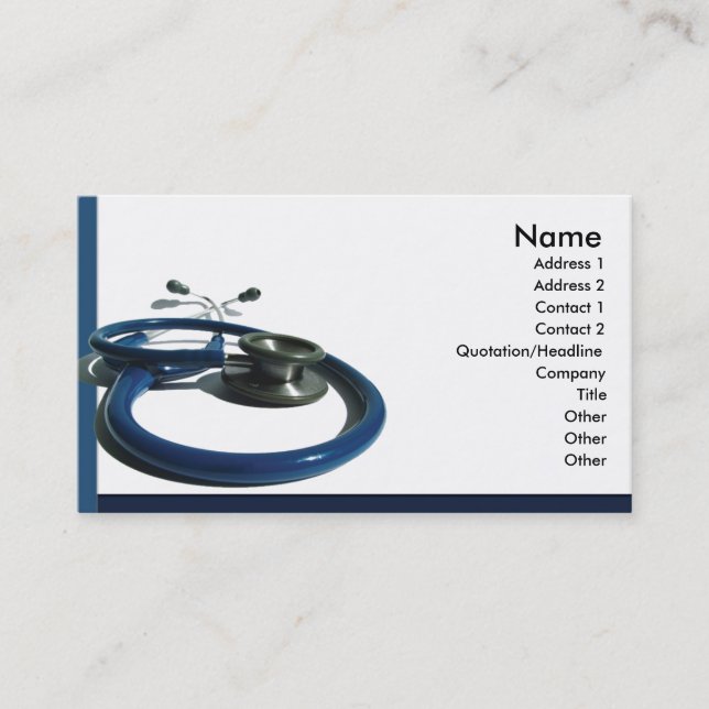 Doctor Business Card (Front)