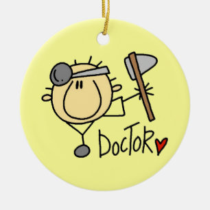 Doctor Ceramic Ornament