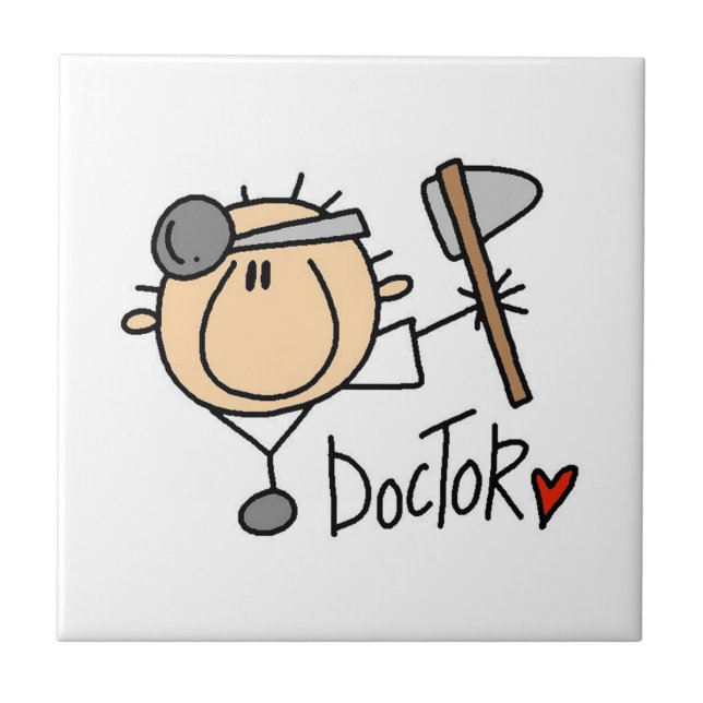 Doctor Ceramic Tile (Front)
