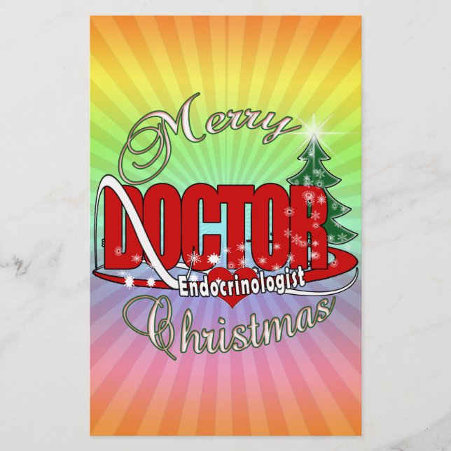 DOCTOR CHRISTMAS Endocrinologist (Front)